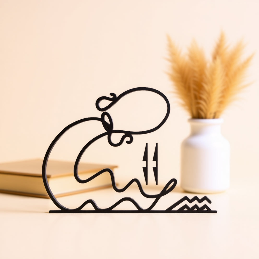 Zodiac Signs - Line Art Sculptures