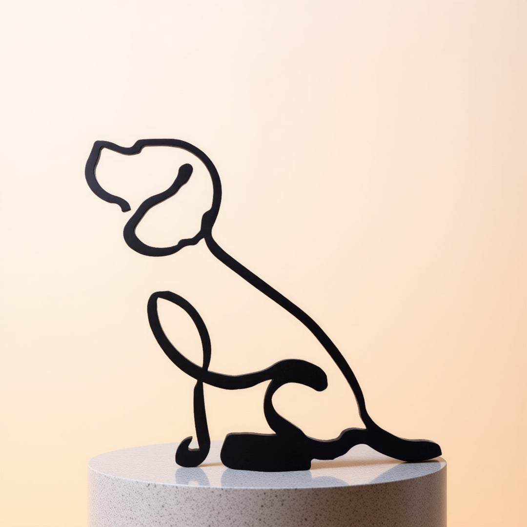 Dog Breeds - Line Art Sculptures Originals