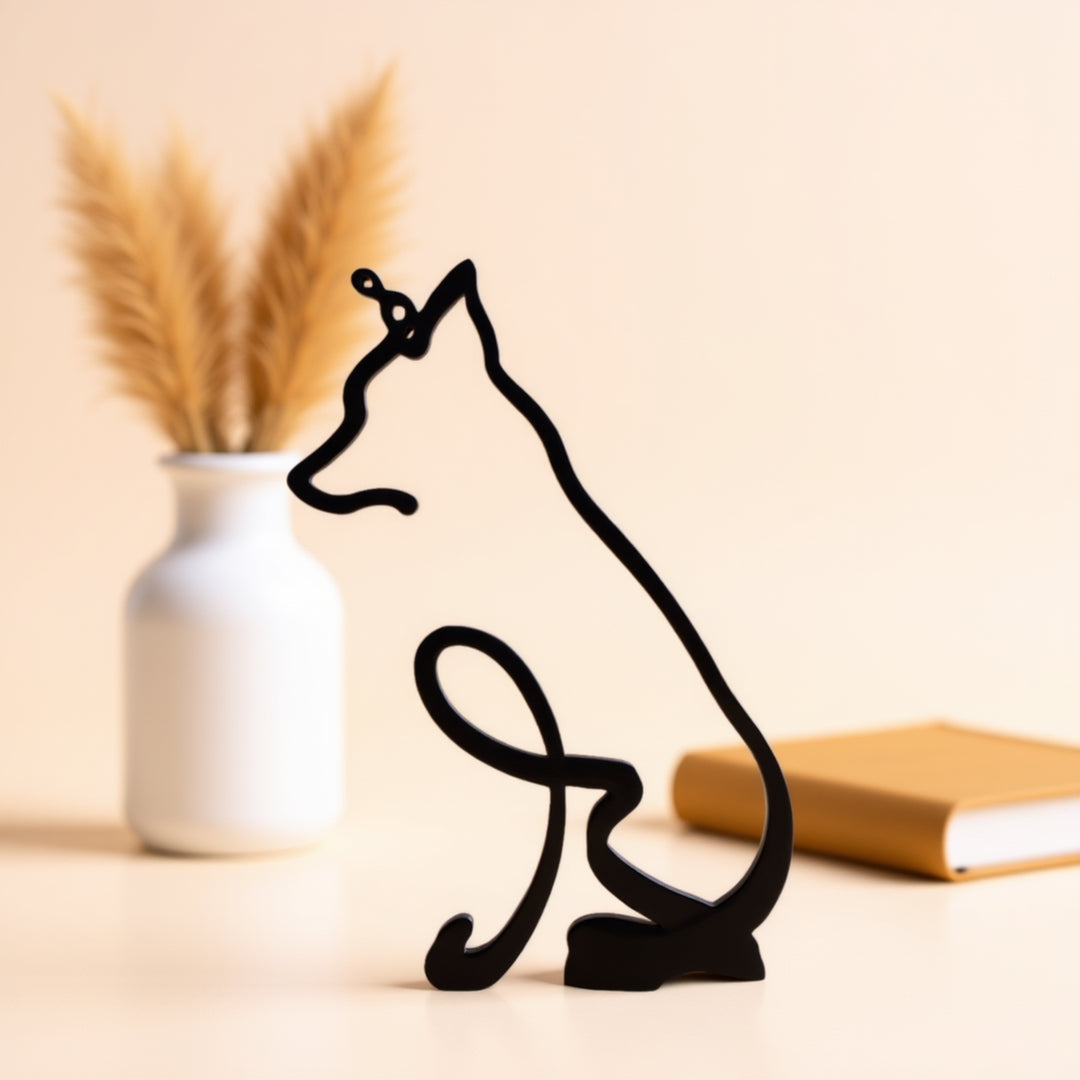 Dog Breeds - Line Art Sculptures Originals