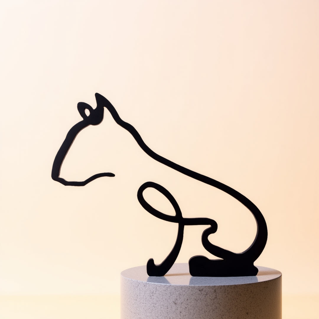 Dog Breeds - Line Art Sculptures Originals