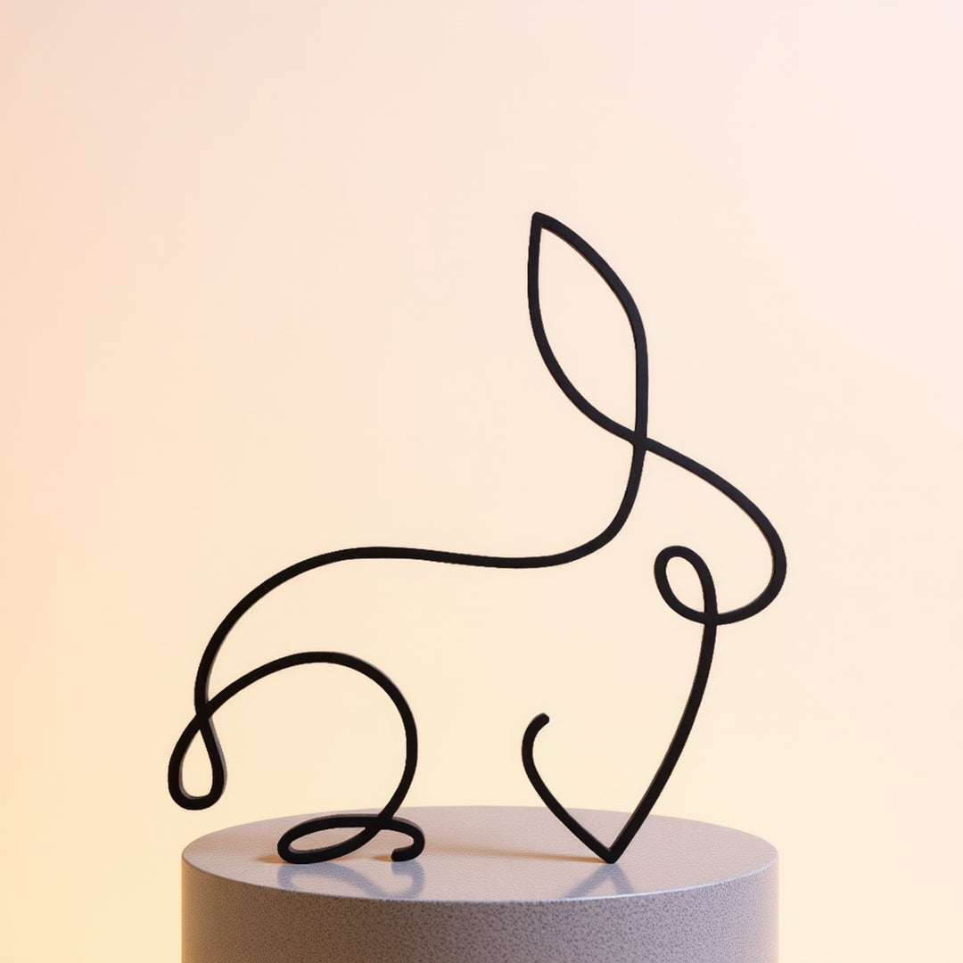 Pets & Animals - Line Art Sculptures