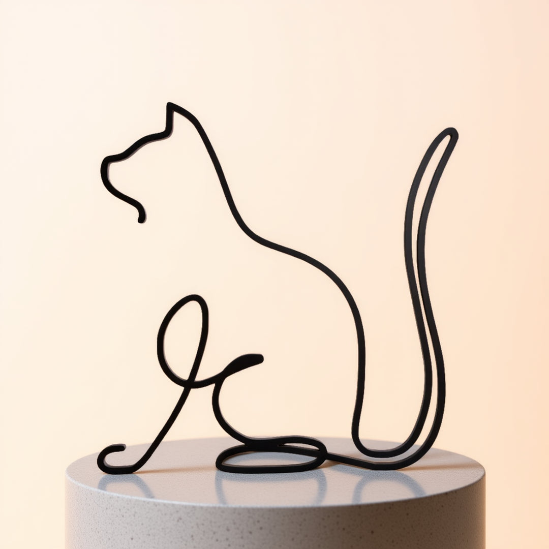 Pets & Animals - Line Art Sculptures