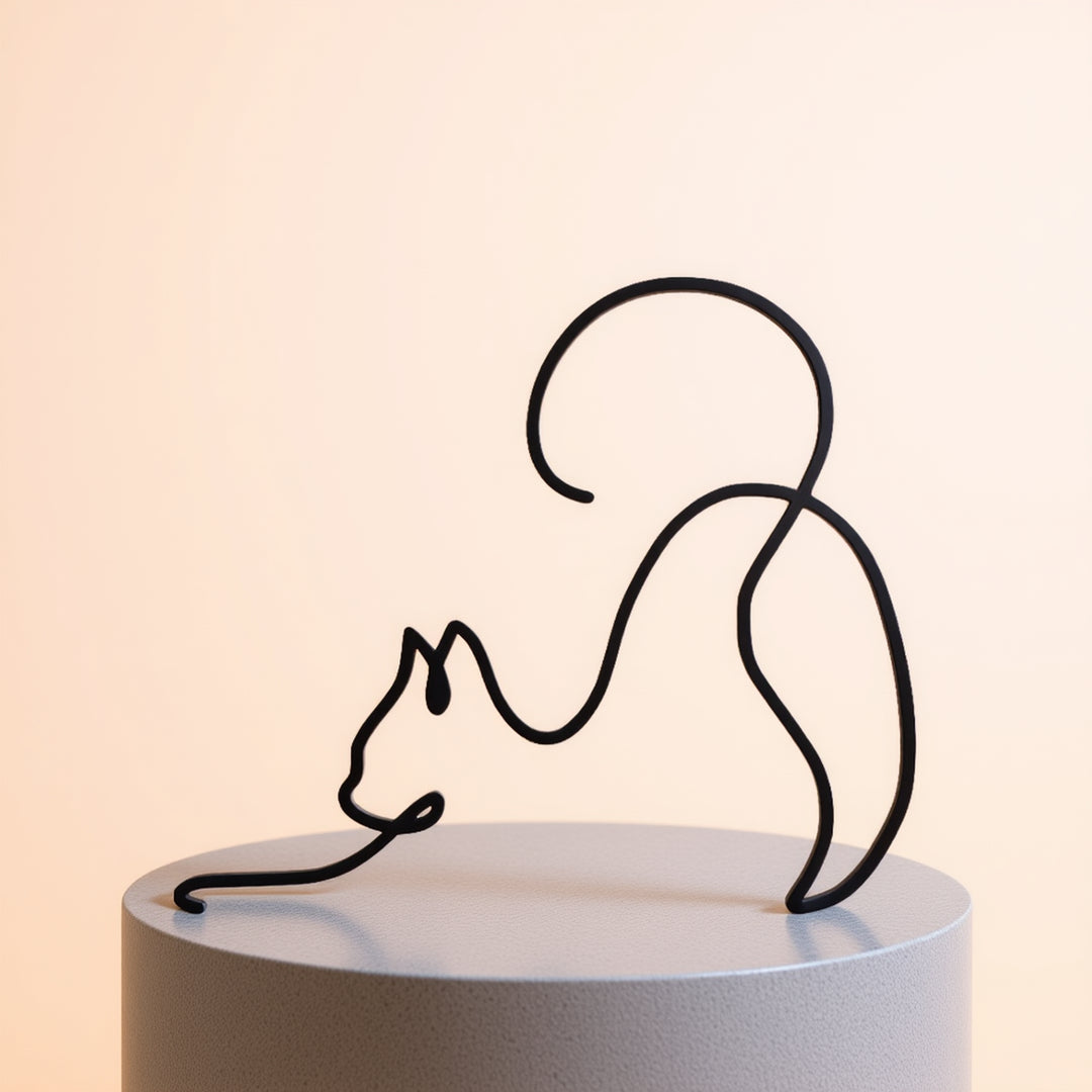 Pets & Animals - Line Art Sculptures