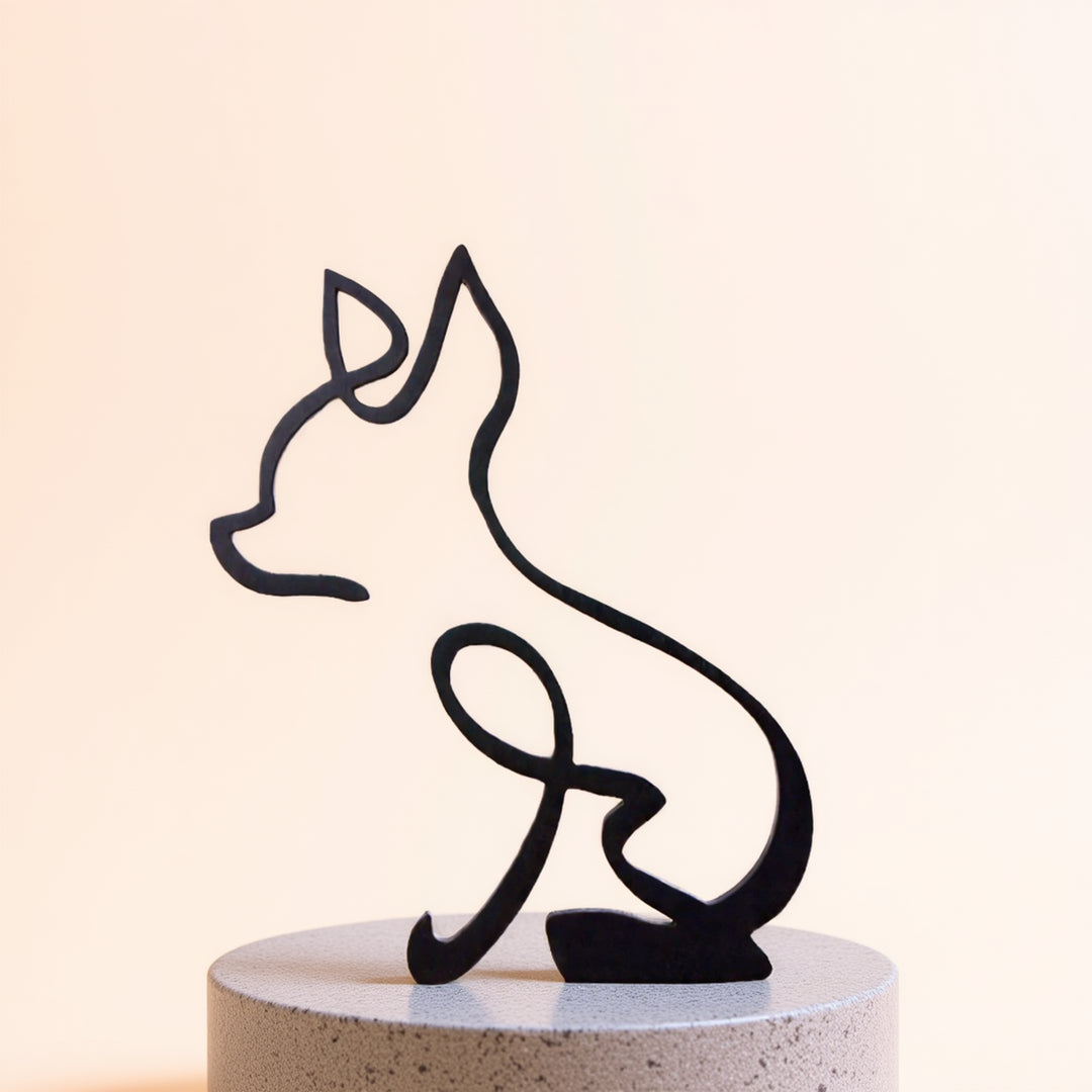 Dog Breeds - Line Art Sculptures Originals
