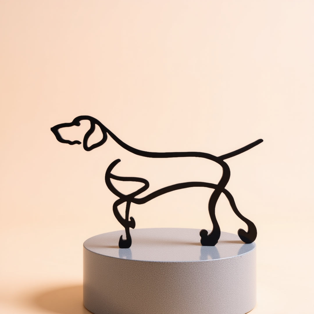 Dog Breeds - Line Art Sculptures Originals