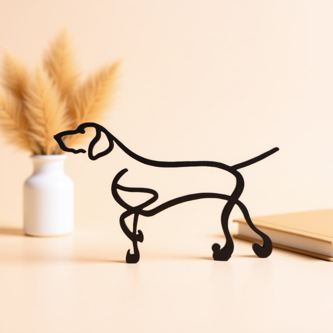 Dog Breeds - Line Art Sculptures Originals