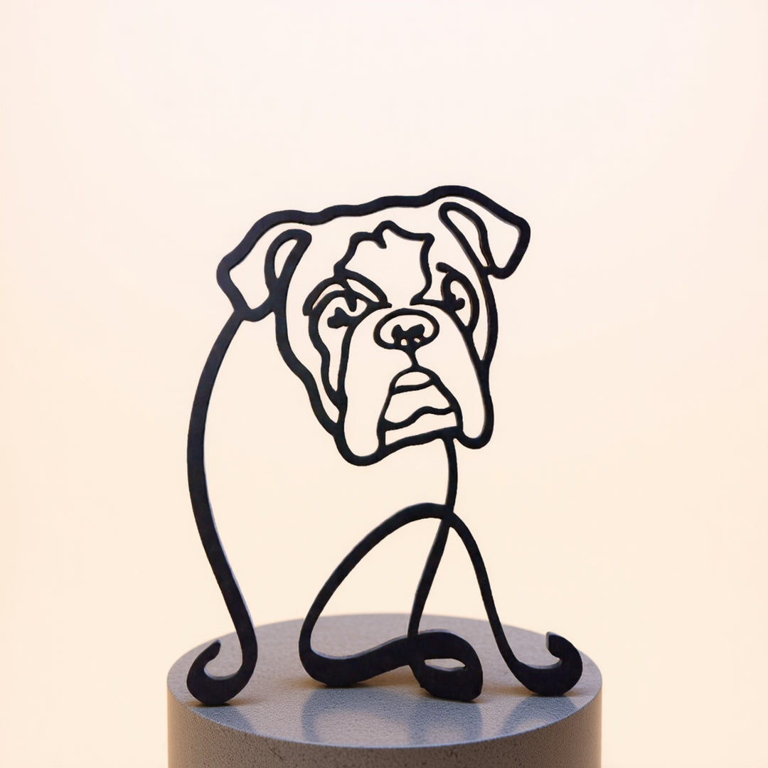 Dog Breeds - Line Art Sculptures Originals