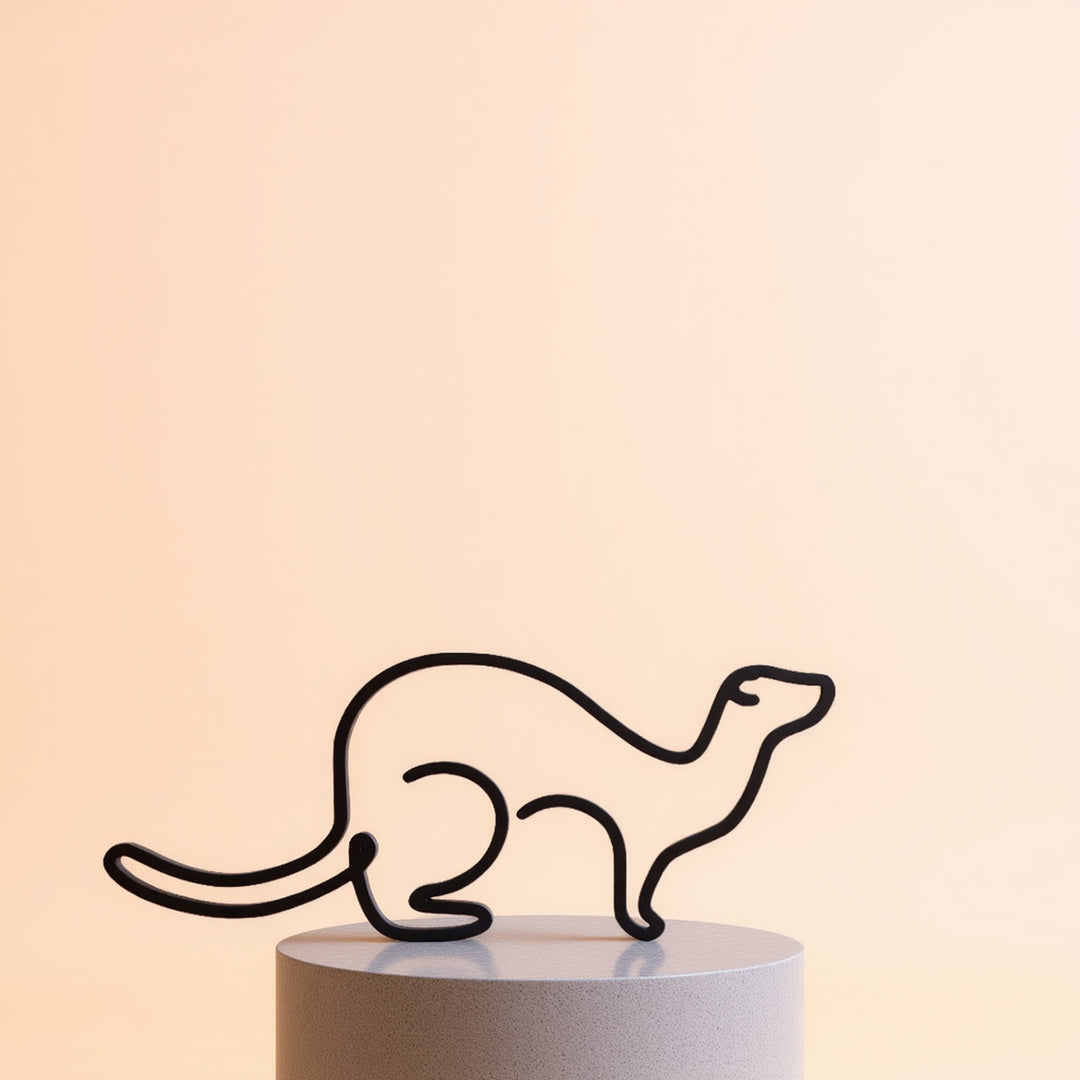 Pets & Animals - Line Art Sculptures