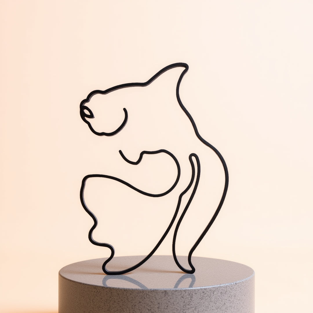 Pets & Animals - Line Art Sculptures