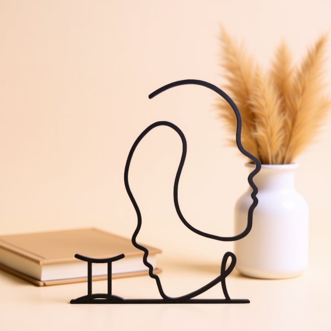 Zodiac Signs - Line Art Sculptures