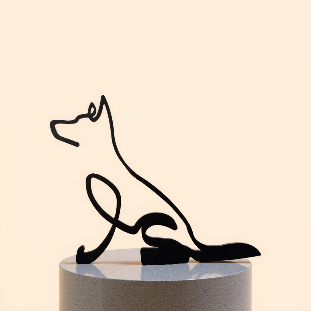 Dog Breeds - Line Art Sculptures Originals