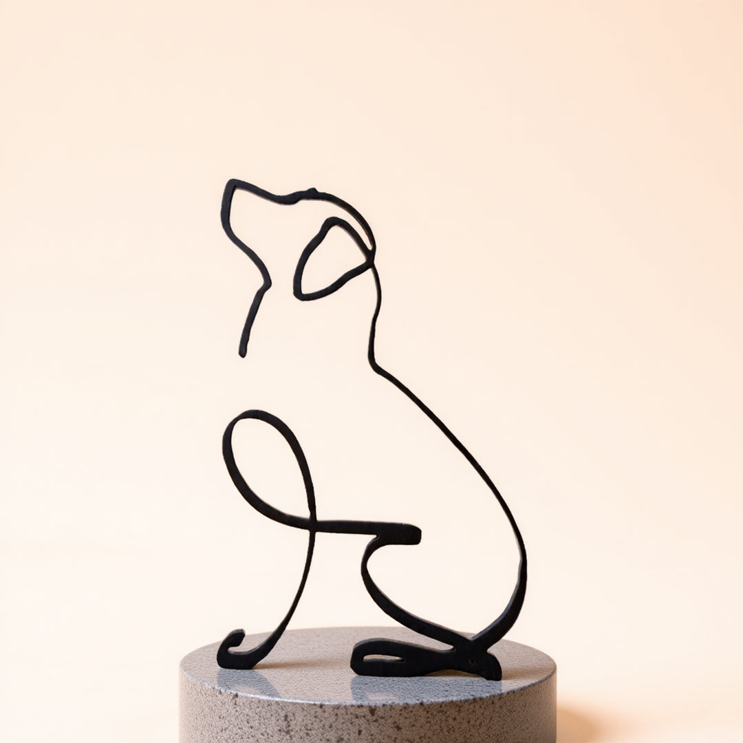 Dog Breeds - Line Art Sculptures Originals