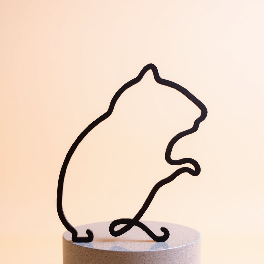 Pets & Animals - Line Art Sculptures