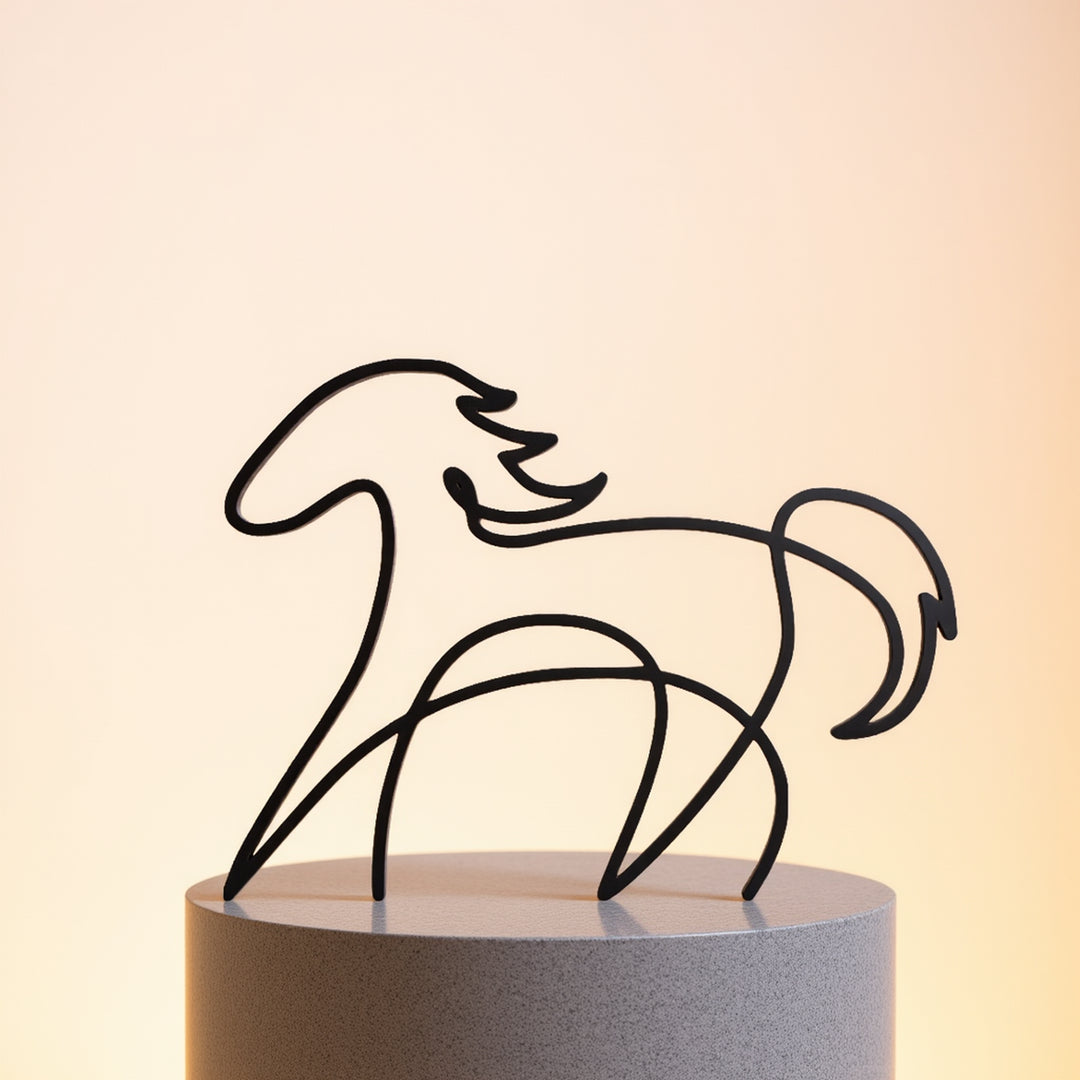 Pets & Animals - Line Art Sculptures