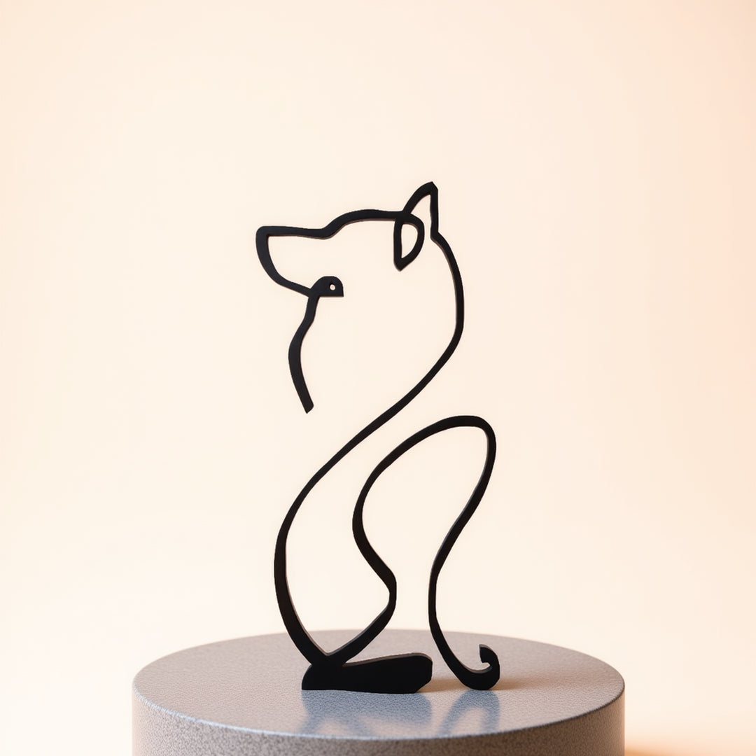 Dog Breeds - Line Art Sculptures Originals
