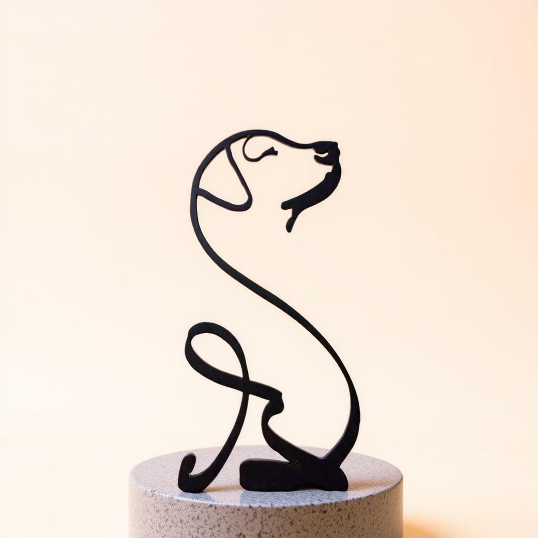 Dog Breeds - Line Art Sculptures Originals