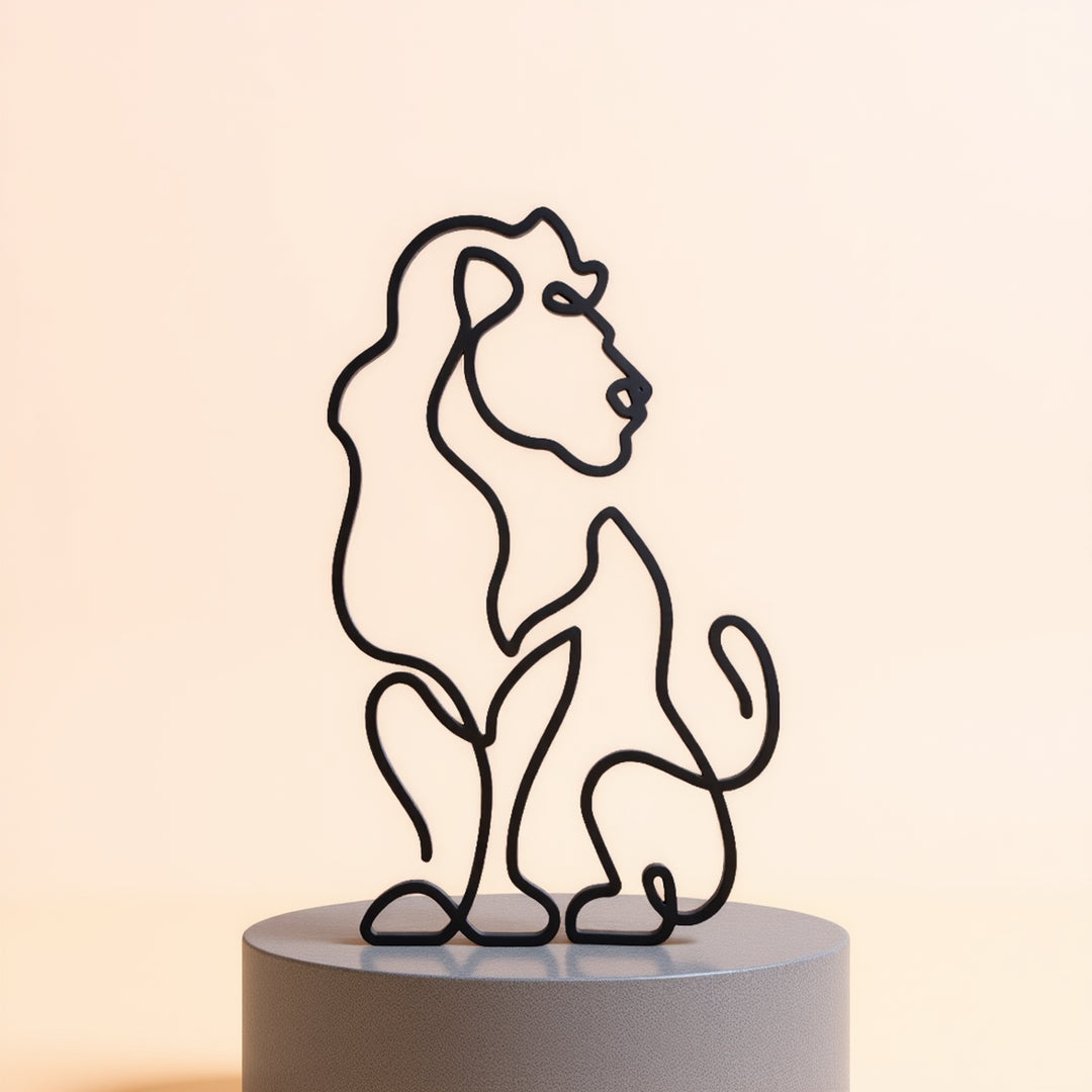 Pets & Animals - Line Art Sculptures