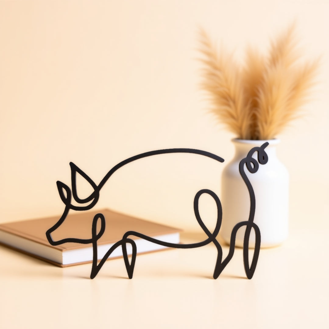 Pets & Animals - Line Art Sculptures