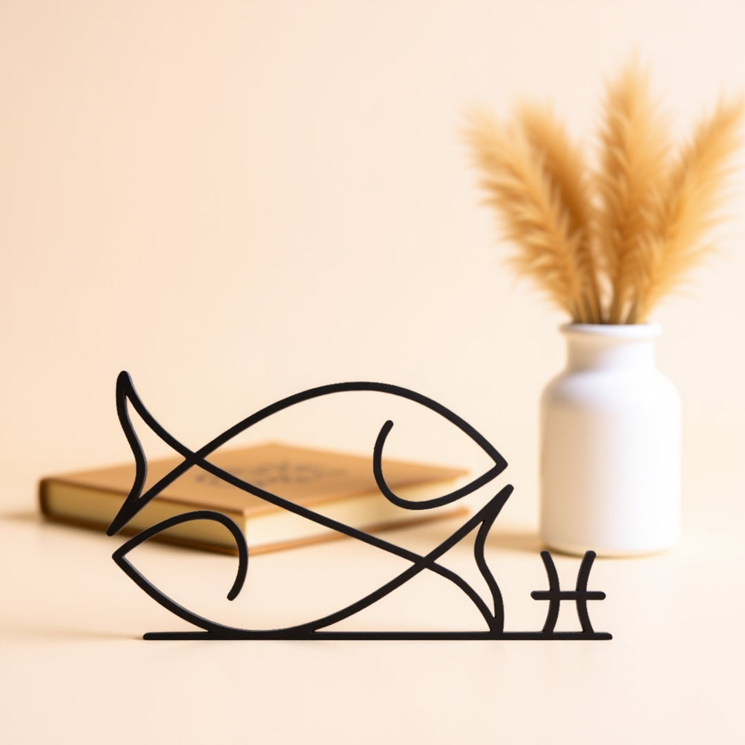 Zodiac Signs - Line Art Sculptures
