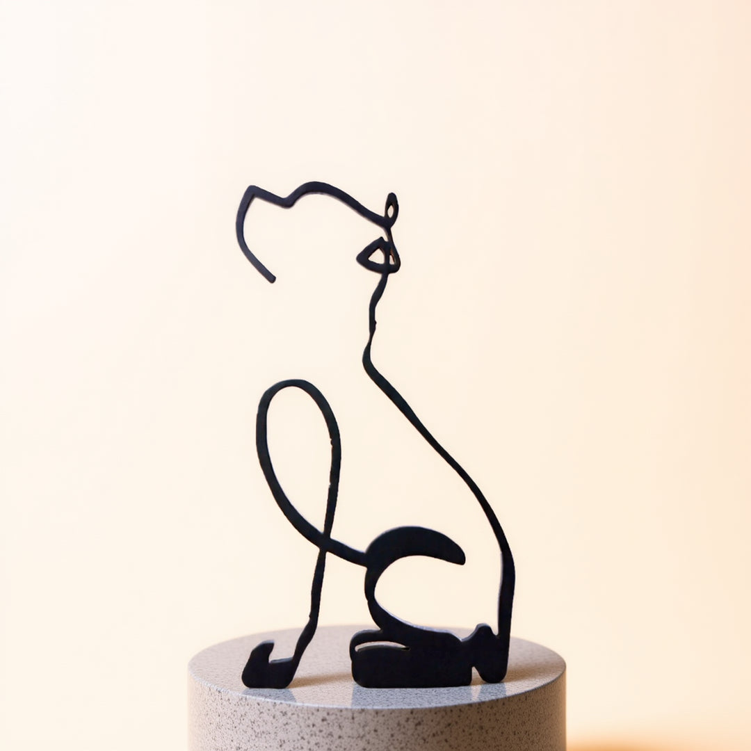 Dog Breeds - Line Art Sculptures Originals