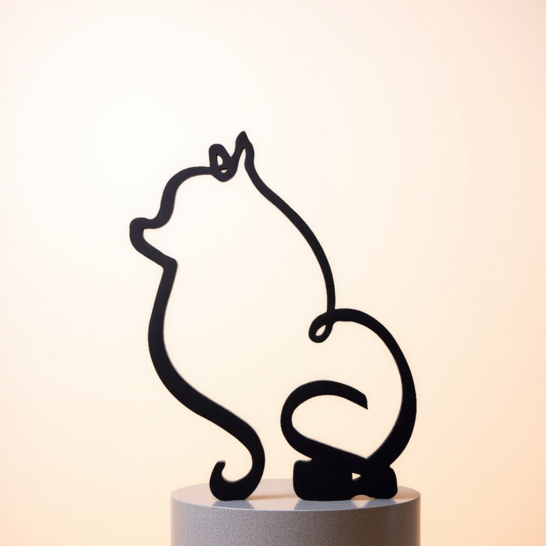 Dog Breeds - Line Art Sculptures Originals
