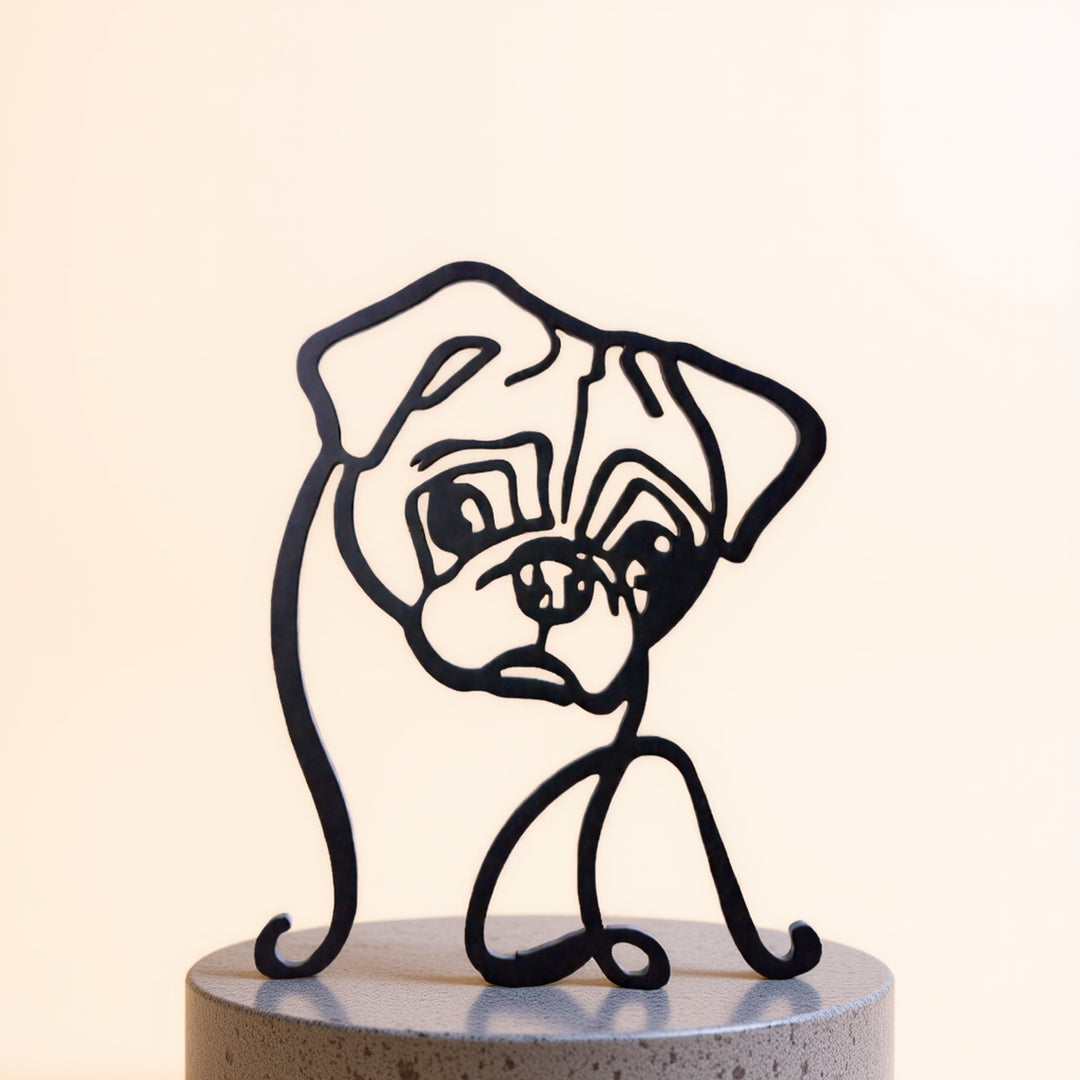 Dog Breeds - Line Art Sculptures Originals
