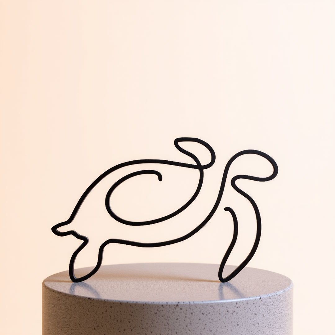 Pets & Animals - Line Art Sculptures