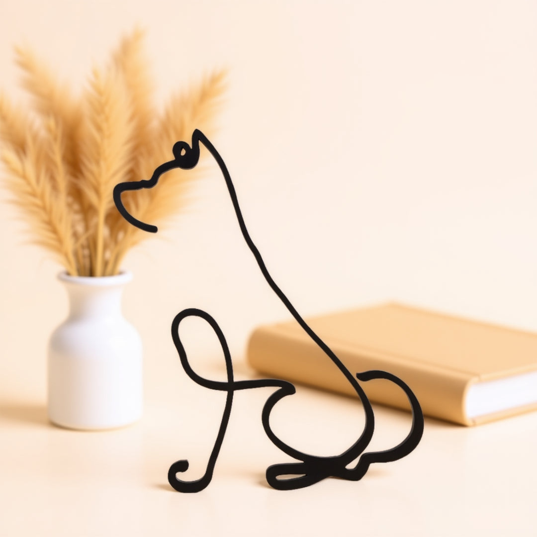 Dog Breeds - Line Art Sculptures Originals