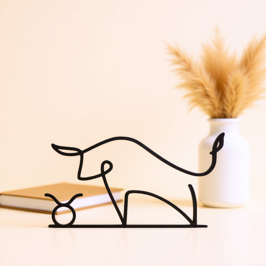 Zodiac Signs - Line Art Sculptures
