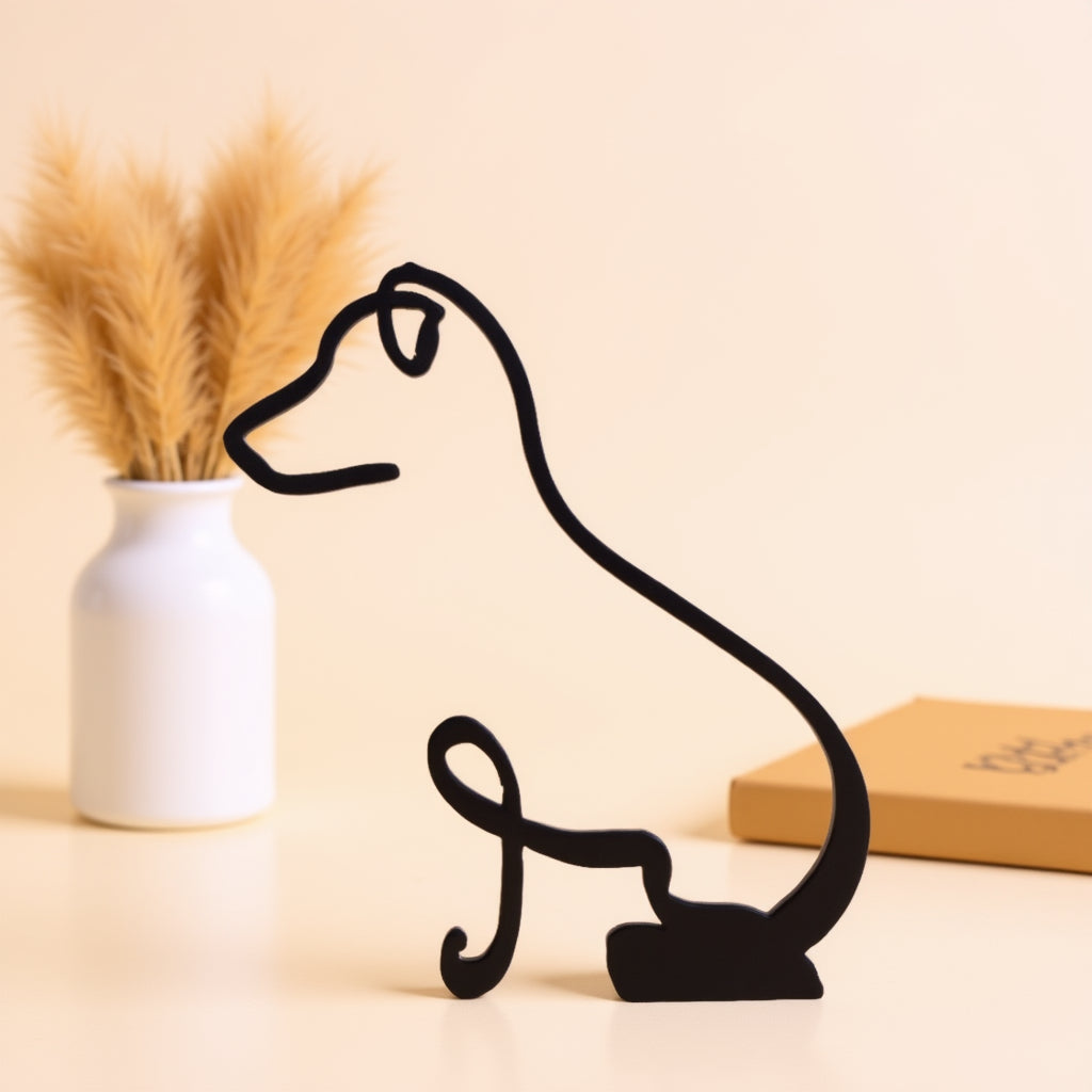 Dog Breeds - Line Art Sculptures Originals