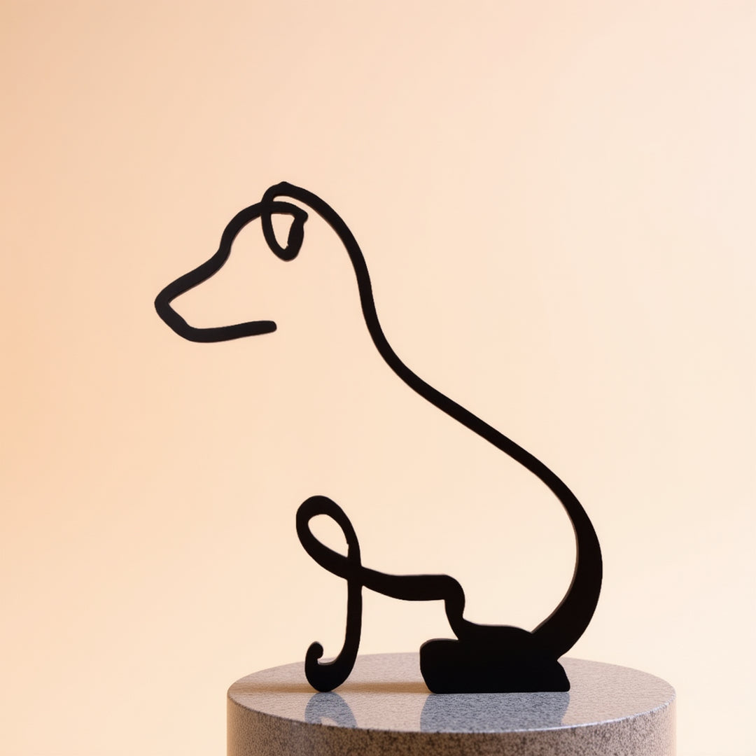 Dog Breeds - Line Art Sculptures Originals