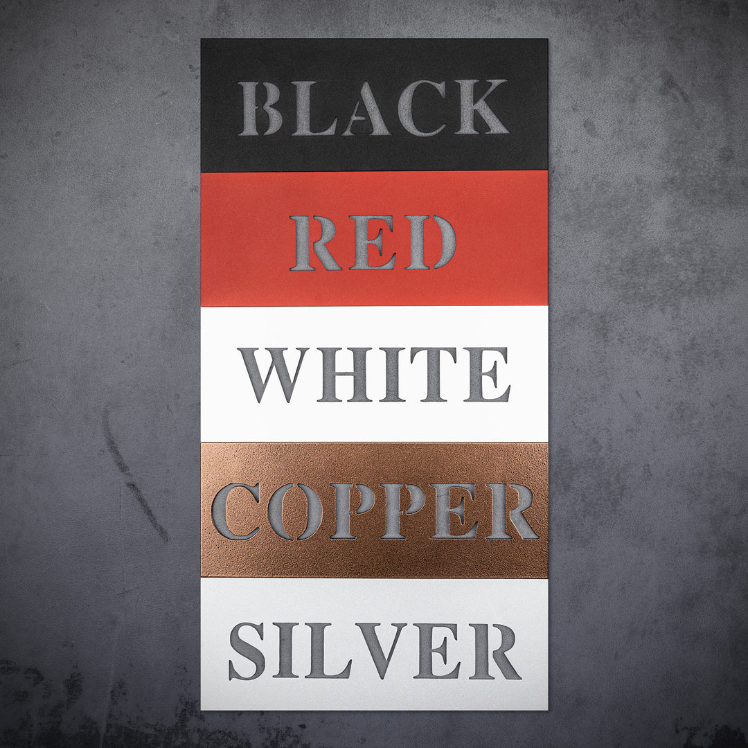 Labrador Retriever Line Art - Metal Wall Sign