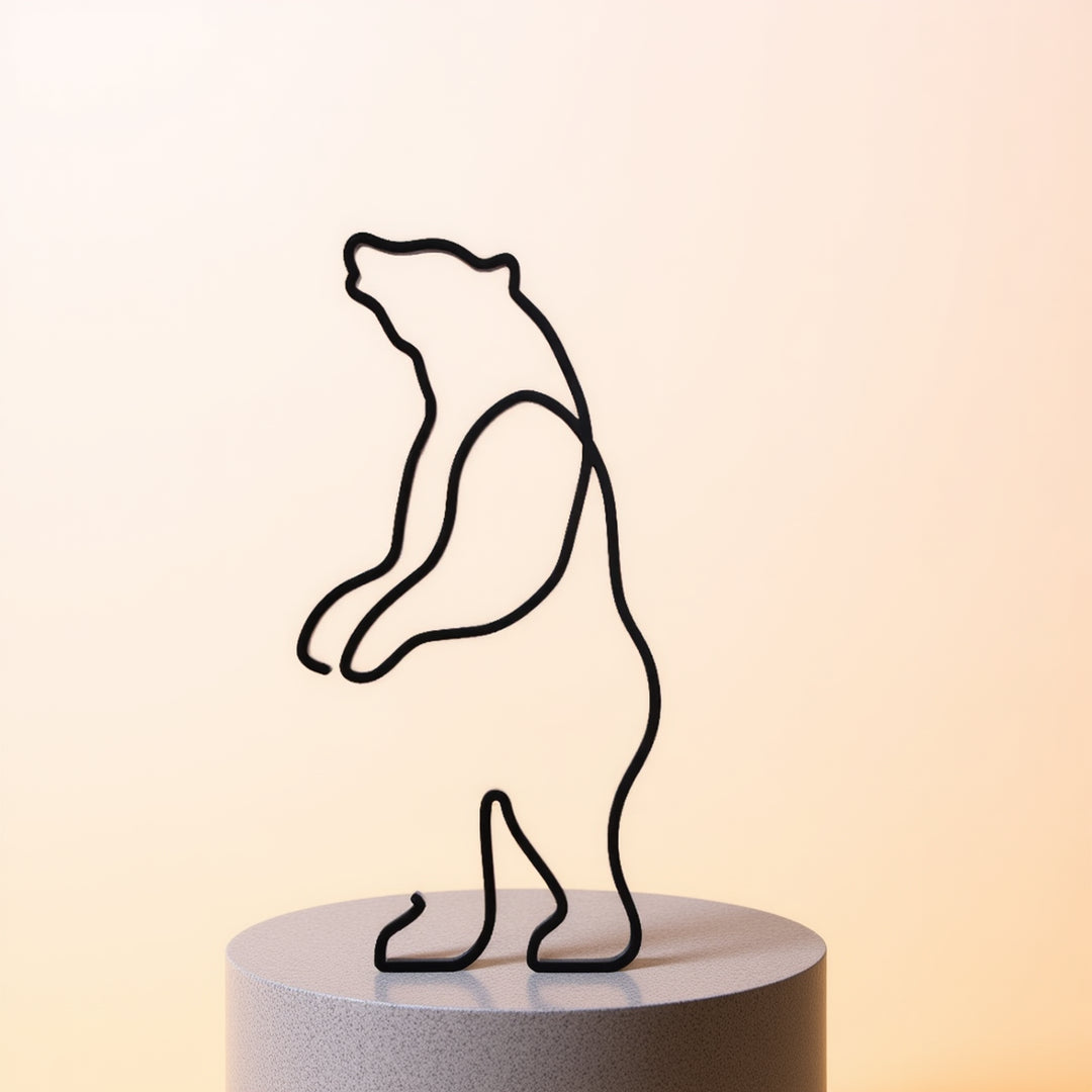 Pets & Animals - Line Art Sculptures