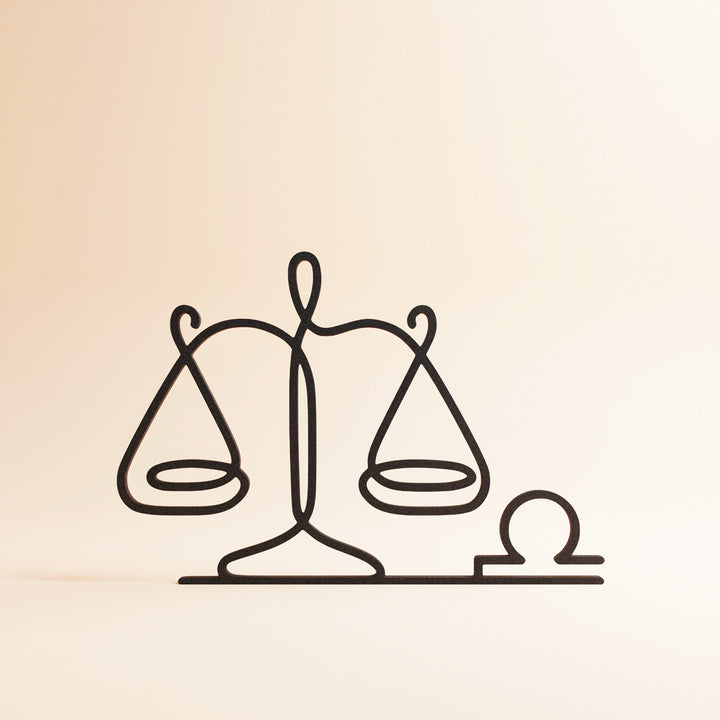 Zodiac Signs - Line Art Sculptures