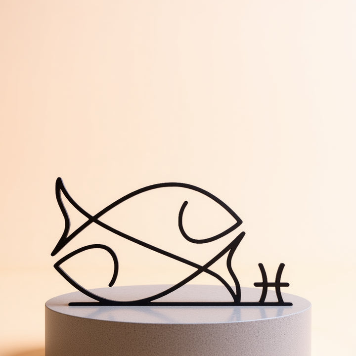Zodiac Signs - Line Art Sculptures