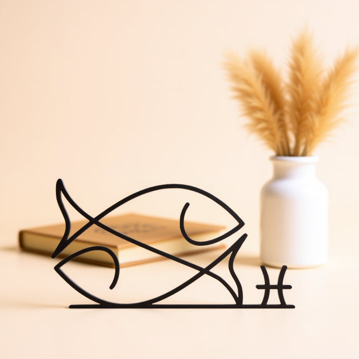 Zodiac Signs - Line Art Sculptures