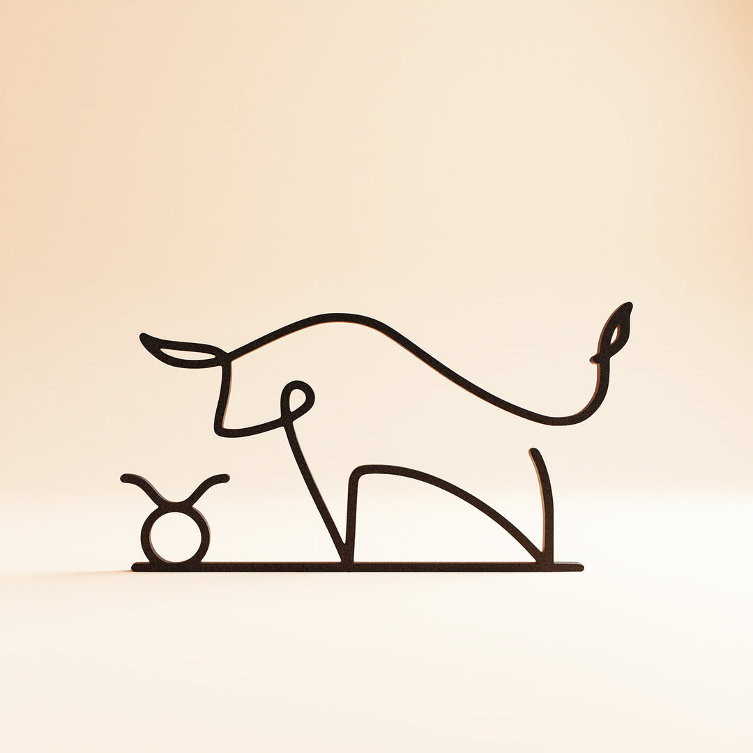 Zodiac Signs - Line Art Sculptures
