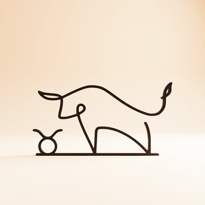 Zodiac Signs - Line Art Sculptures